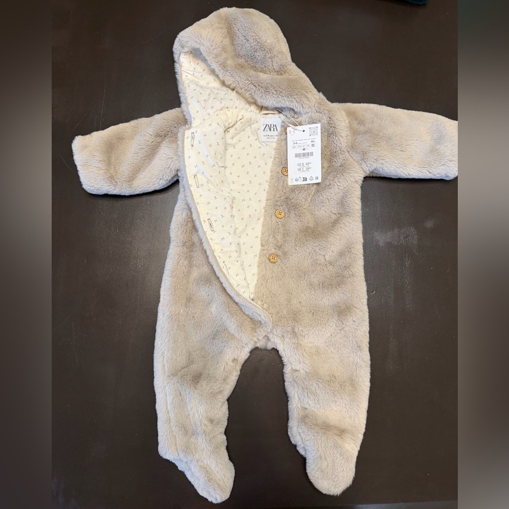 Zara Infant Hooded Footie